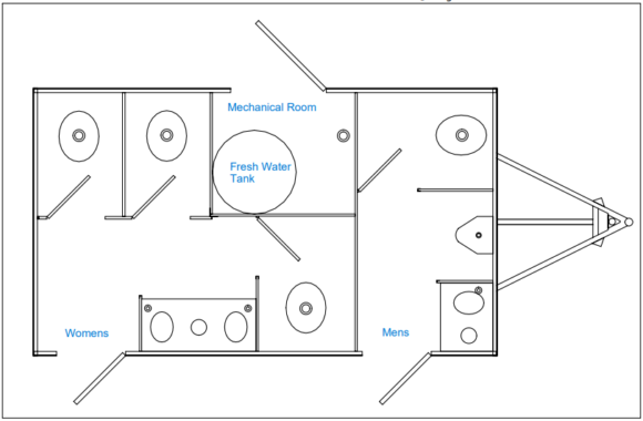 Floor Plan 5 Station Pro Series 